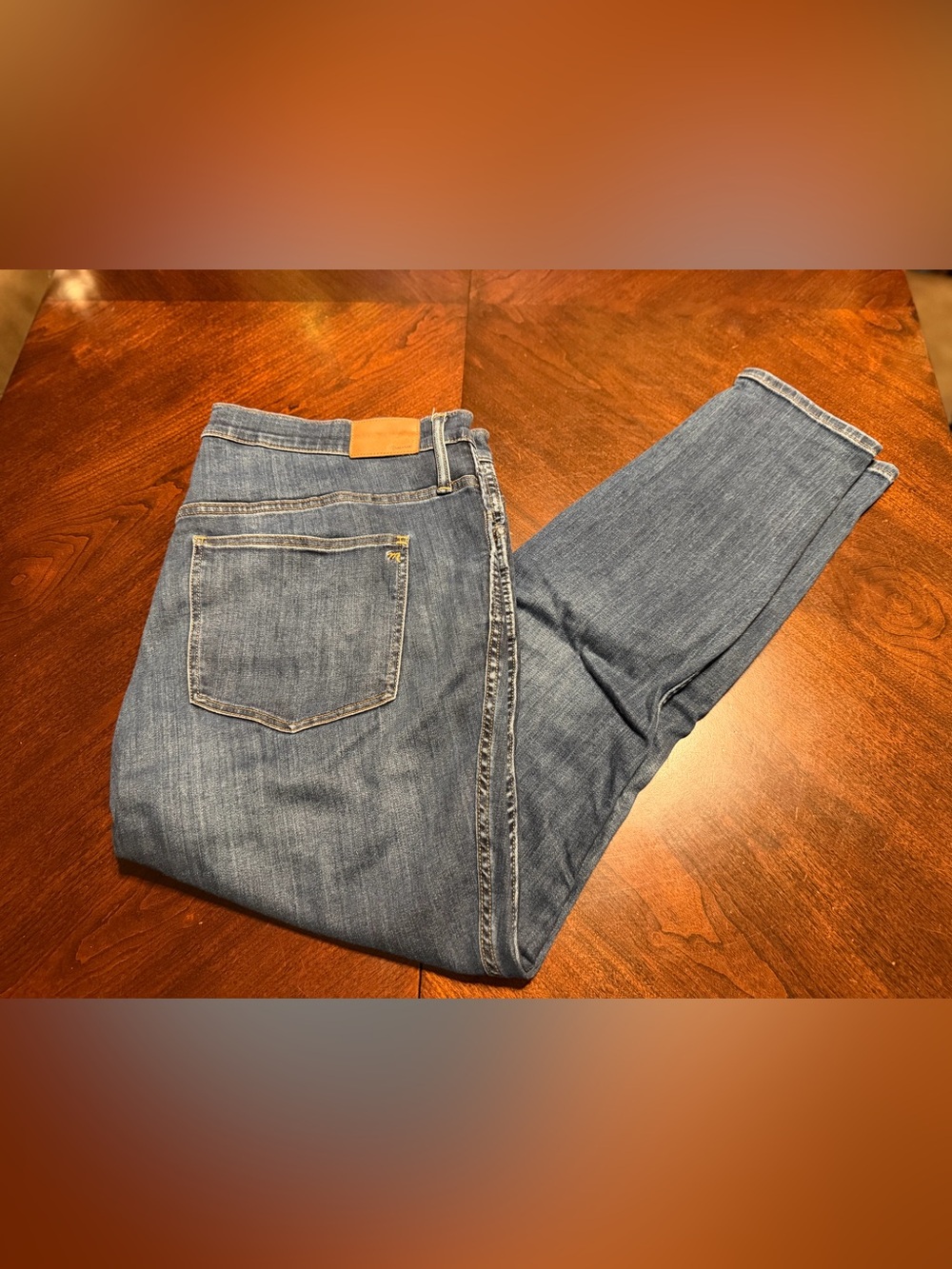 Madewell Classic Skinny Jeans in Blue Denim